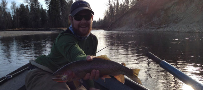 Guided Fly Fishing Bitterroot river