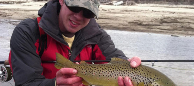 Bitterroot dry fly fishing 3/26