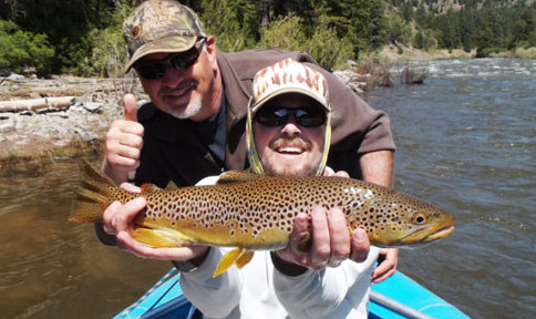 Guided float trips with the Kingfisher Fly Shop