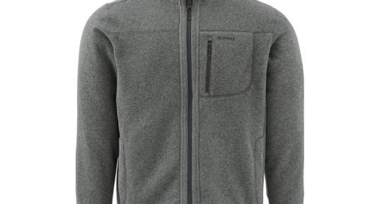 A review of the Simms Full Zip Rivershed Sweater