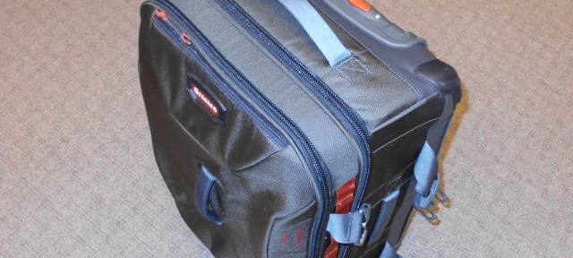 A review of the new 2015 Simms Bounty Hunter carry-on roller